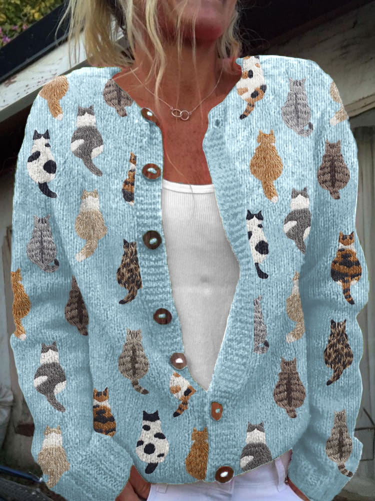 Ellavine - Soft-Touch Knit Cardigan