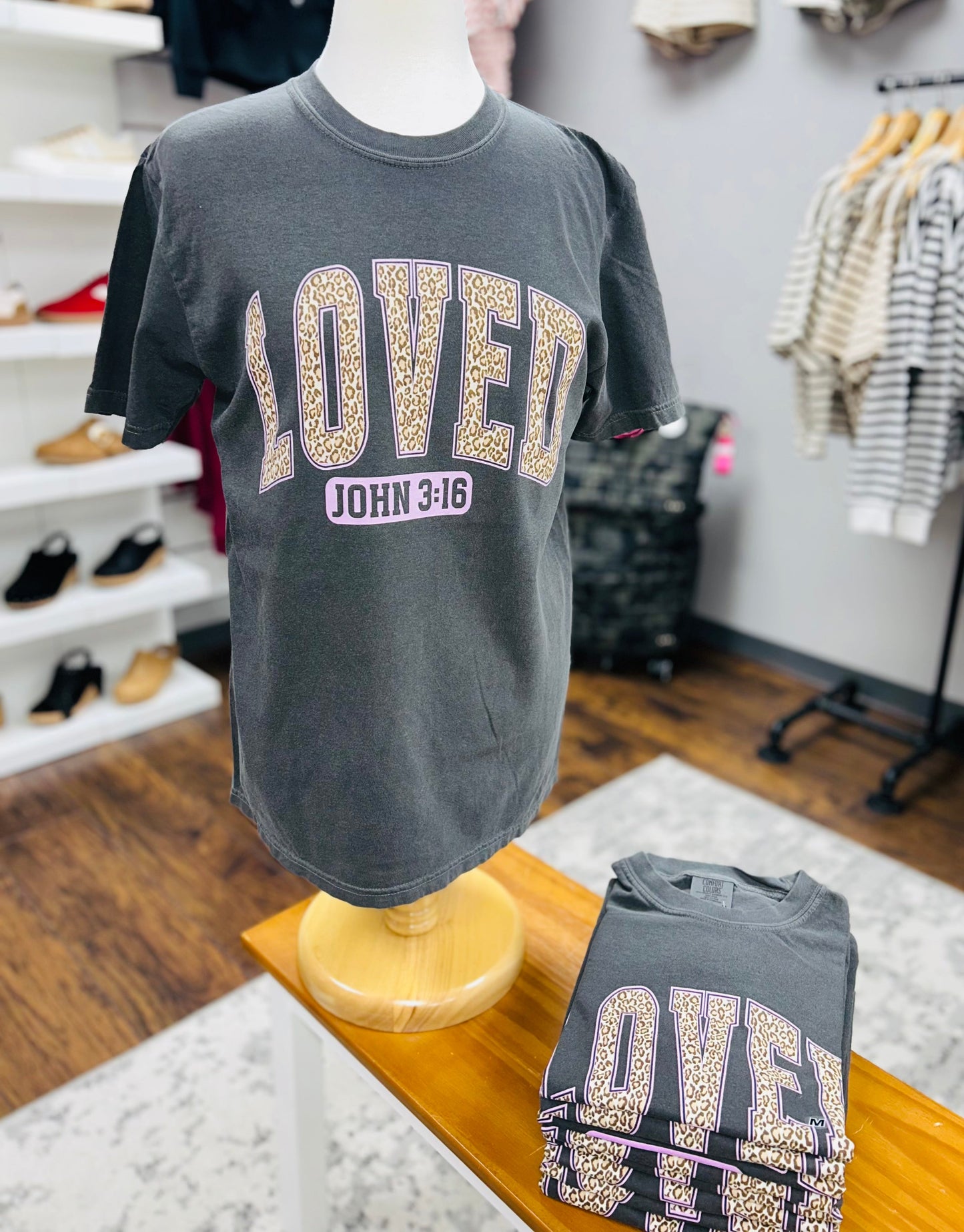 Comfort Colors Loved John 3:16 Tee