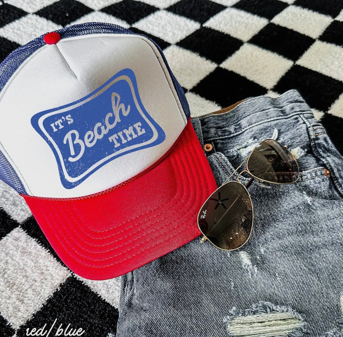 It’s Beach Time Trucker Hat