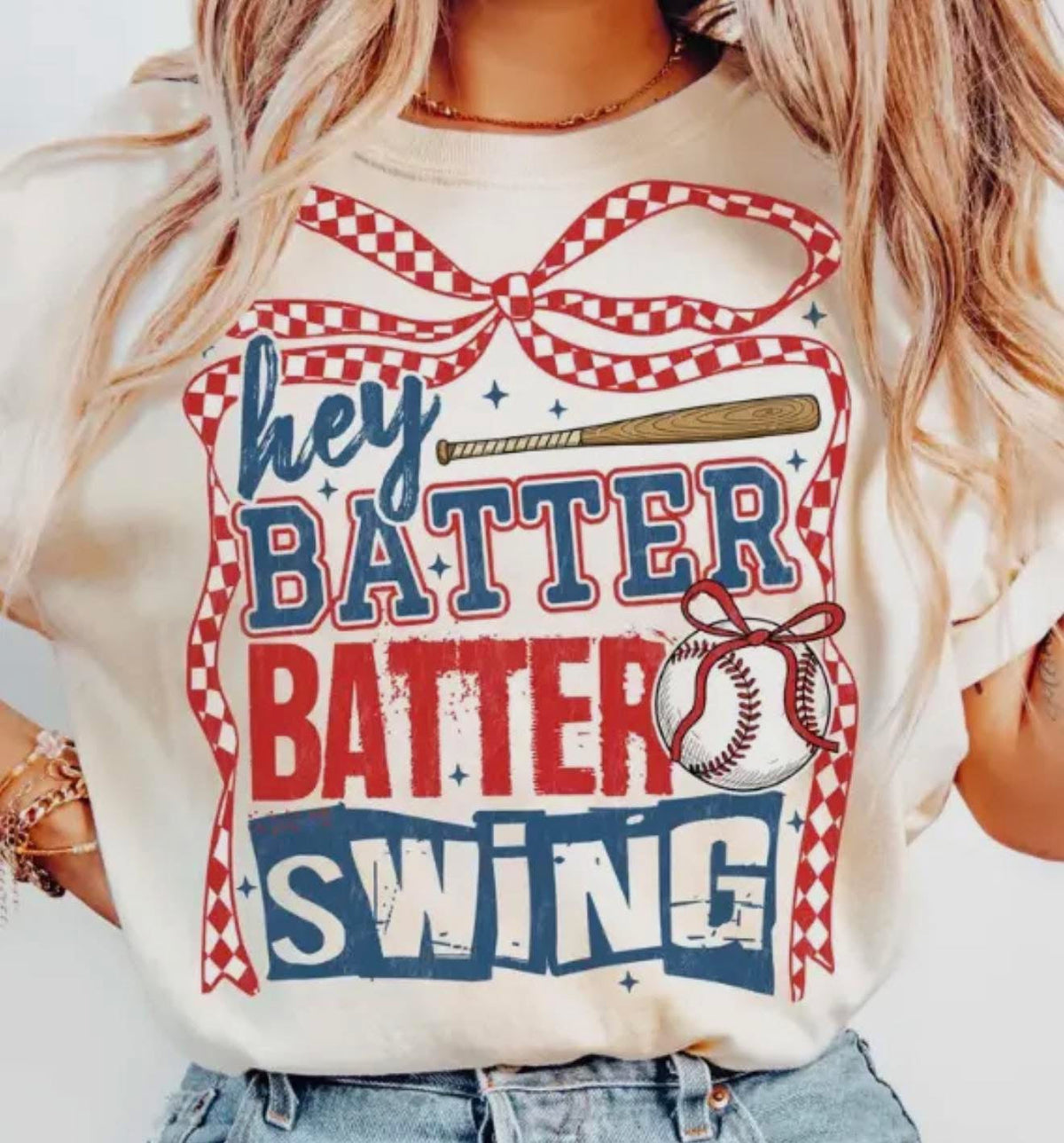 Comfort Colors Hey Batter Batter Tee