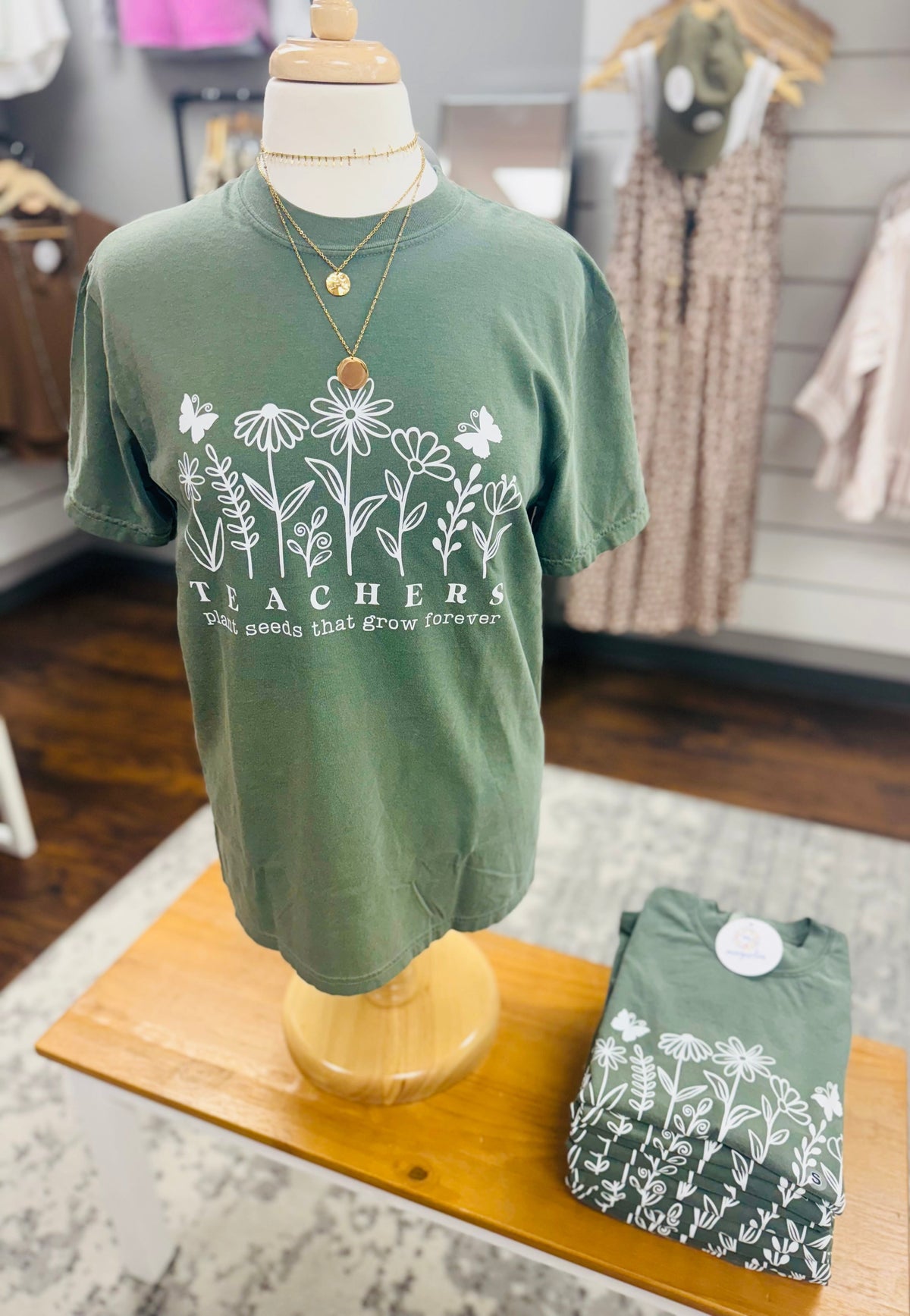 Comfort Colors Teachers Plant Seeds Tee