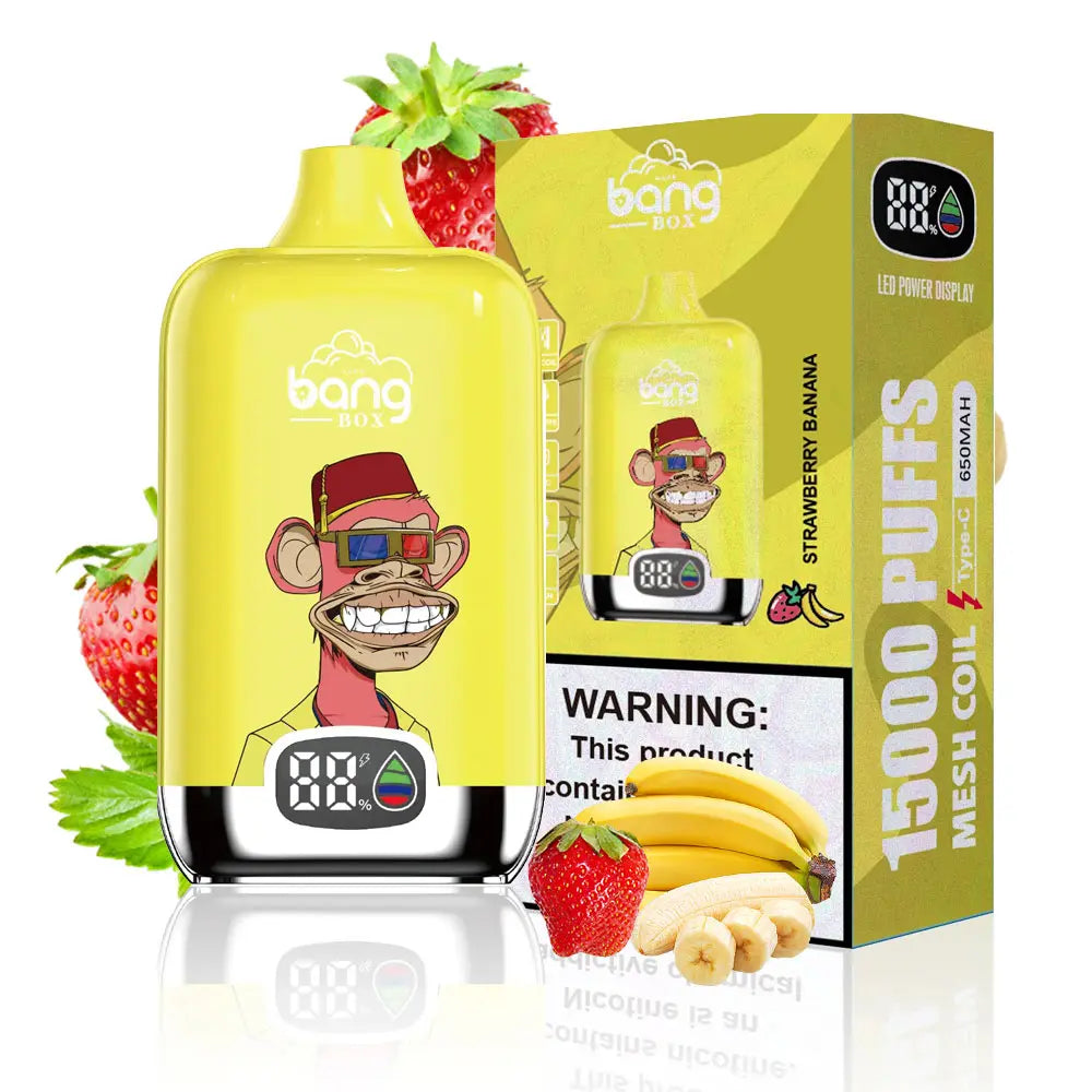 Bang King smartscreen 15000 Puffs Sell Well LED Display Disposable Vape