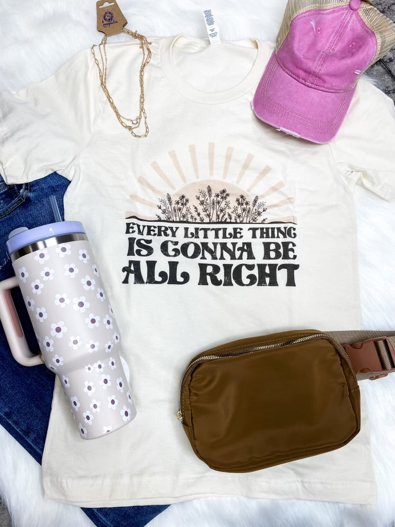 Gonna Be All Right Retro Graphic Tee