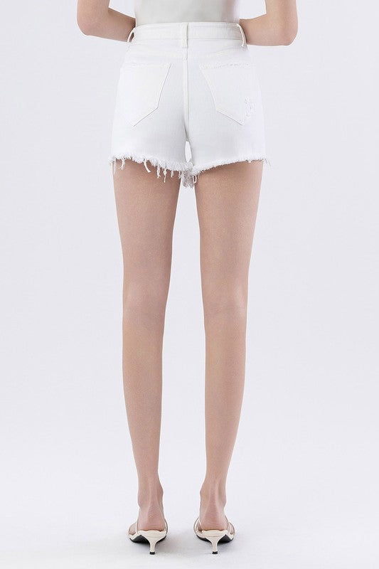 Lovervet Tummy Control White Shorts