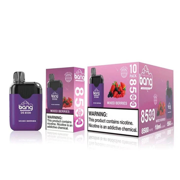 Bang DE 8500 Puffs Retail Disposable Vape