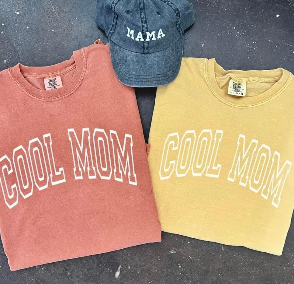 Cool Mom Comfort Colors Tee Citrus