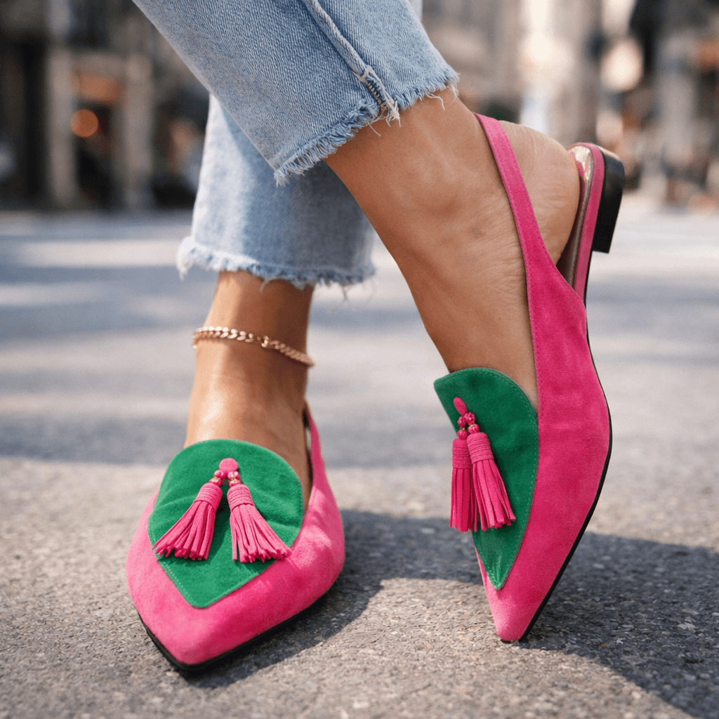 Belvara - Premium Slingback Flats