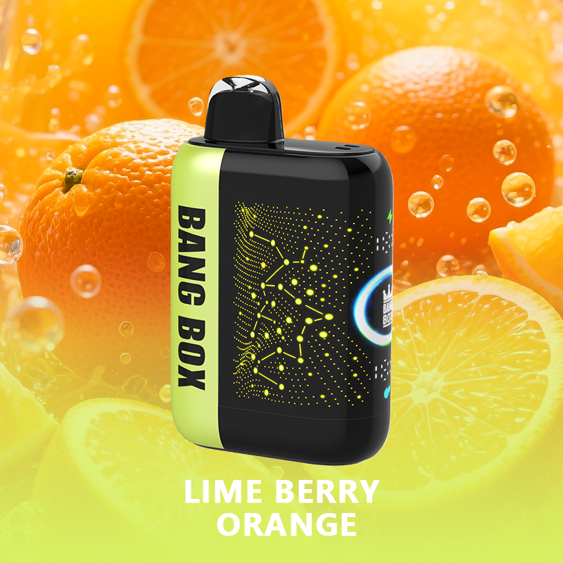 LIME BERRY ORANGE - BANG BOX 42000 Puffs Disposable Vape