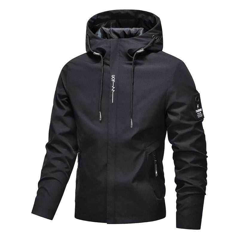 π§π¬οΈ Men's Hooded Jacket β waterproof & windproof with a drawstring. Ideal for the outdoors & everyday wear. β Durable β Breathable. Check it out now! π₯π§₯