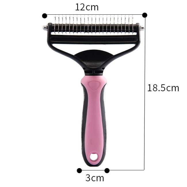 🐶Dual-Sided Pet Grooming Comb for Dogs & Cats