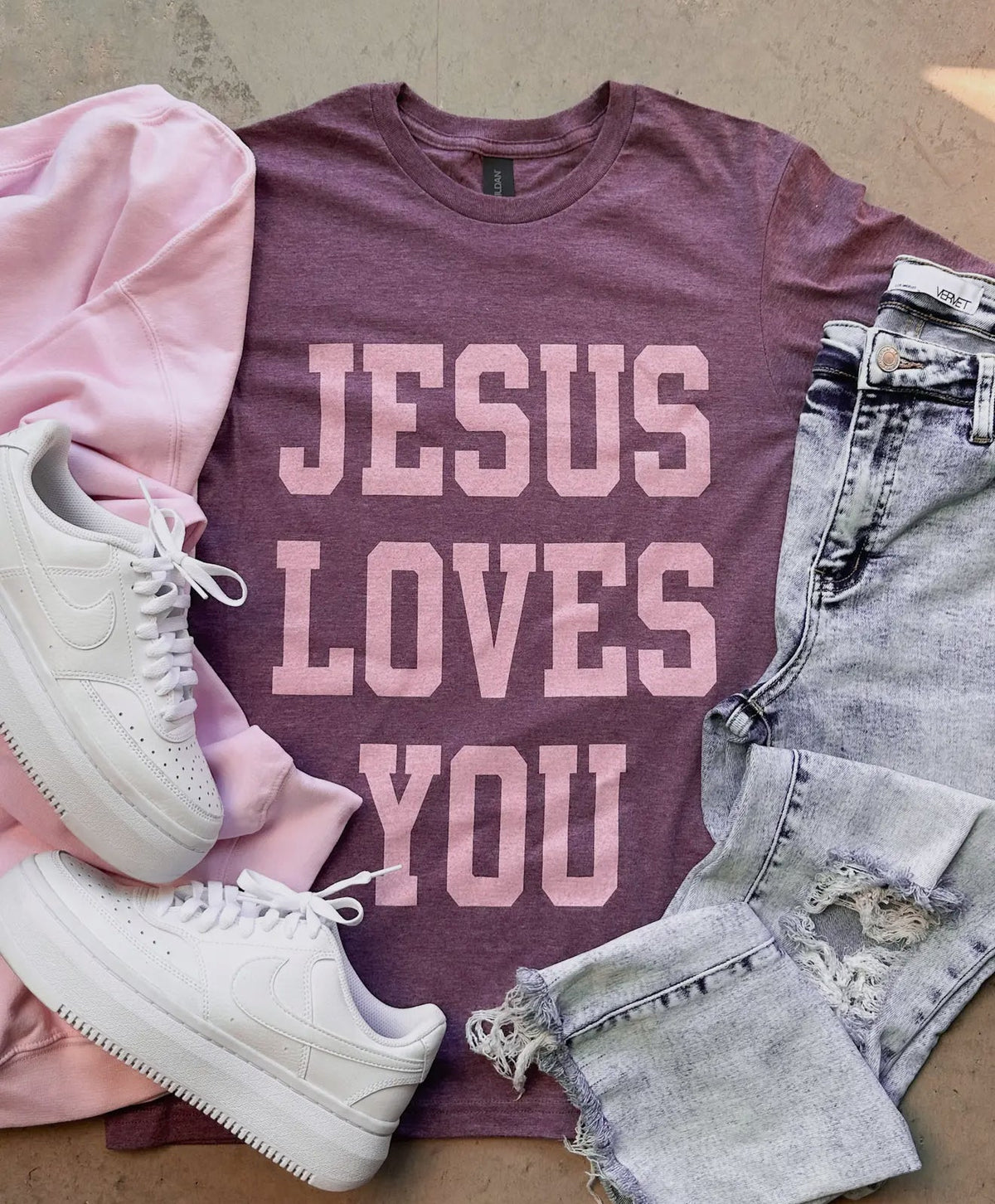 Jesus Loves You Graphic Tee