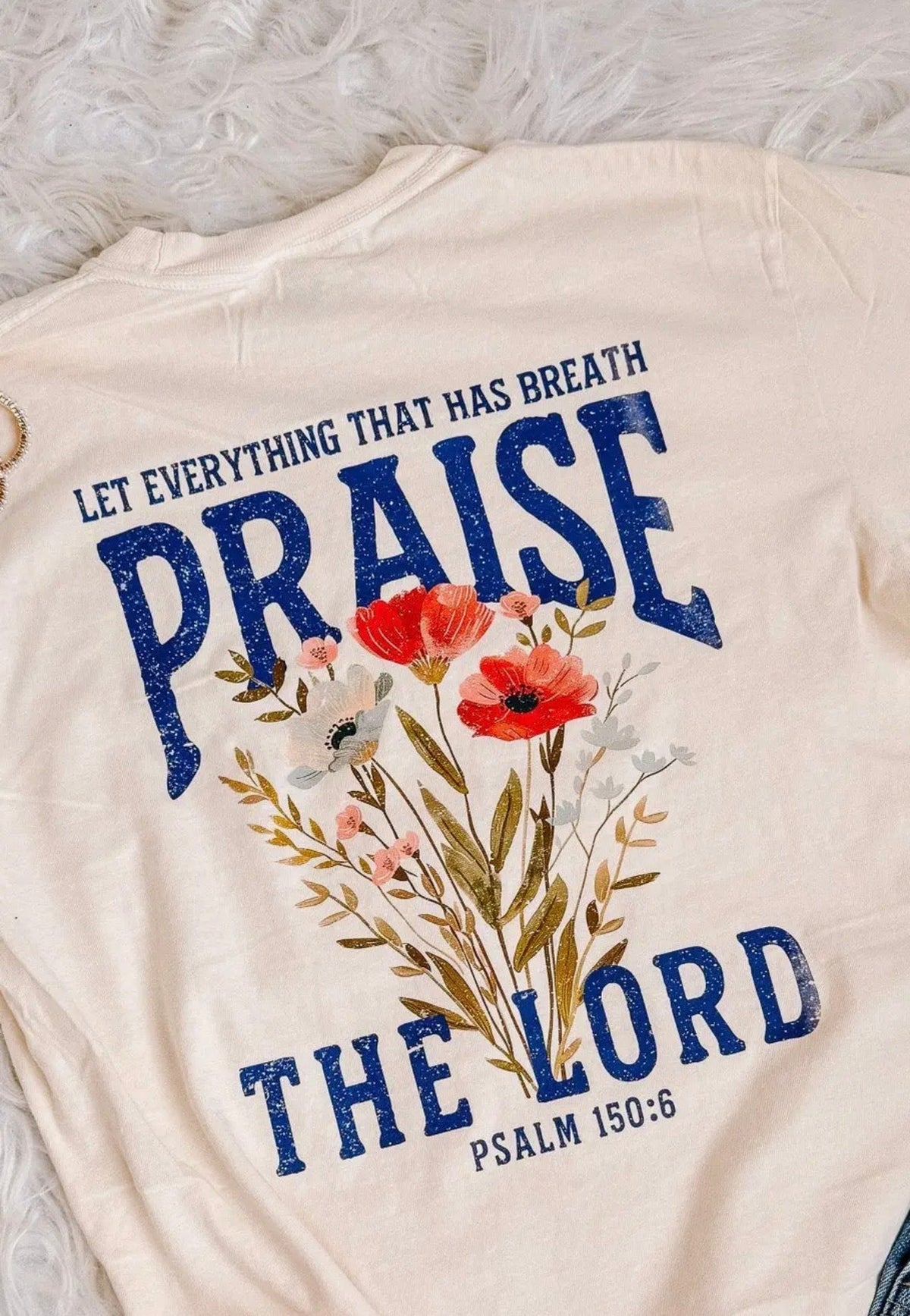 Praise The Lord Tee Front/Back Design