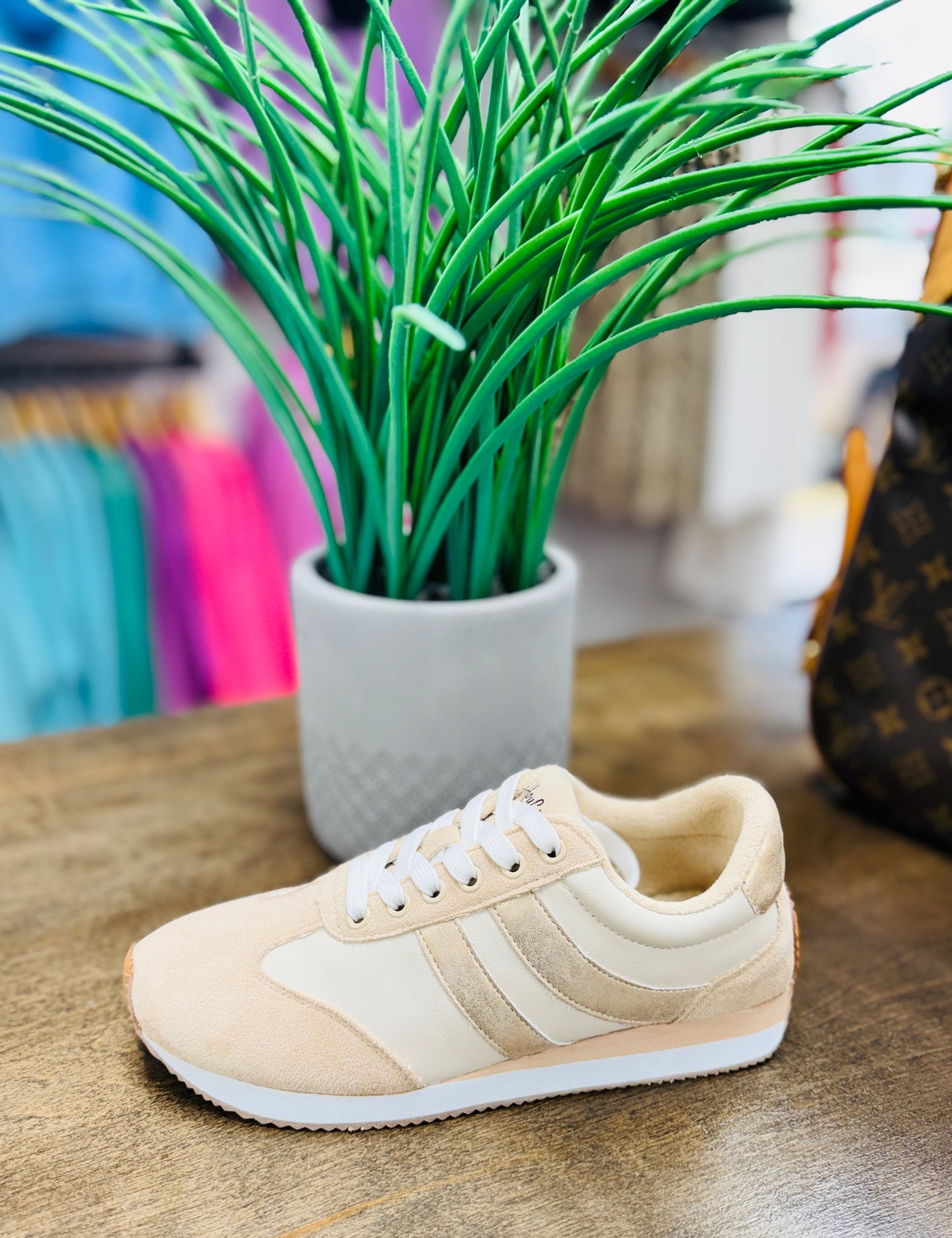 CORKYS Jet Lag Sneaker Sand
