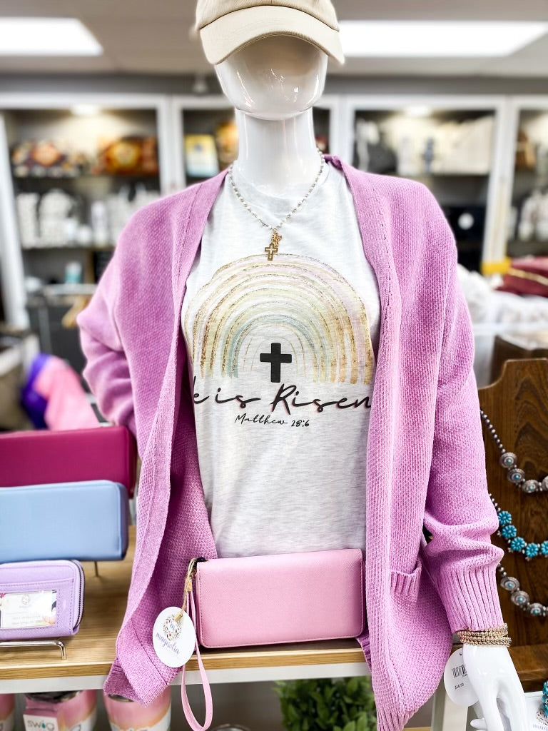 He Is Risen Graphic Tee