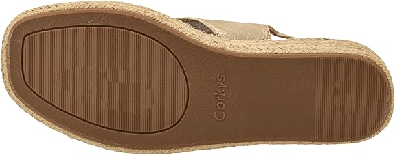 CORKYS Ready or Not Wedge Gold Metallic