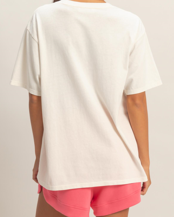 Classic Cotton Crew Tee Off White