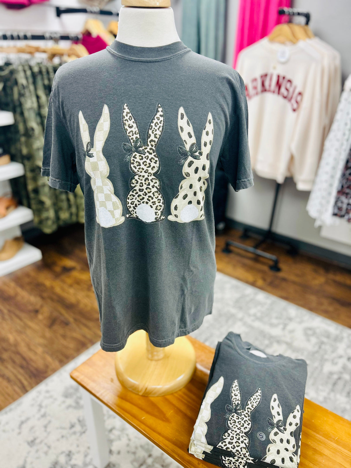 Comfort Colors Neutral Bunny Tee
