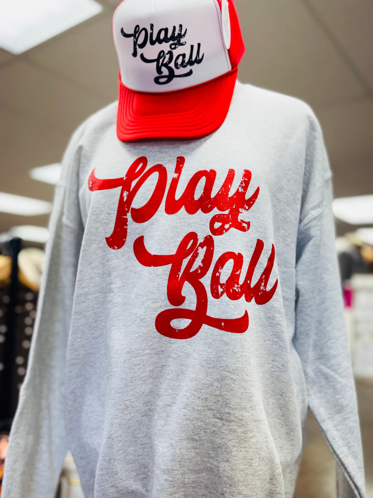 Play Ball Cozy Sweatshirt