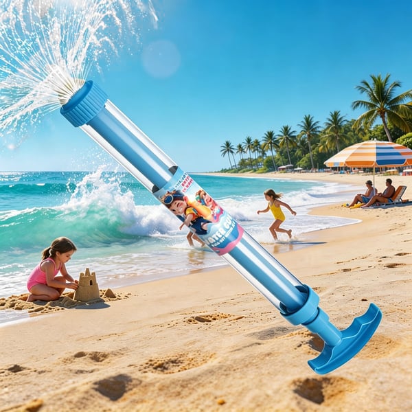 🌈 Glowing Rainbow Water Blaster | Summer Fun That Pops Like Magic! ✨