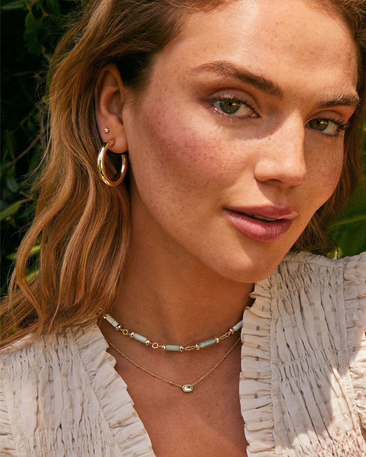 KS COLETTE HOOP EARRINGS GOLD