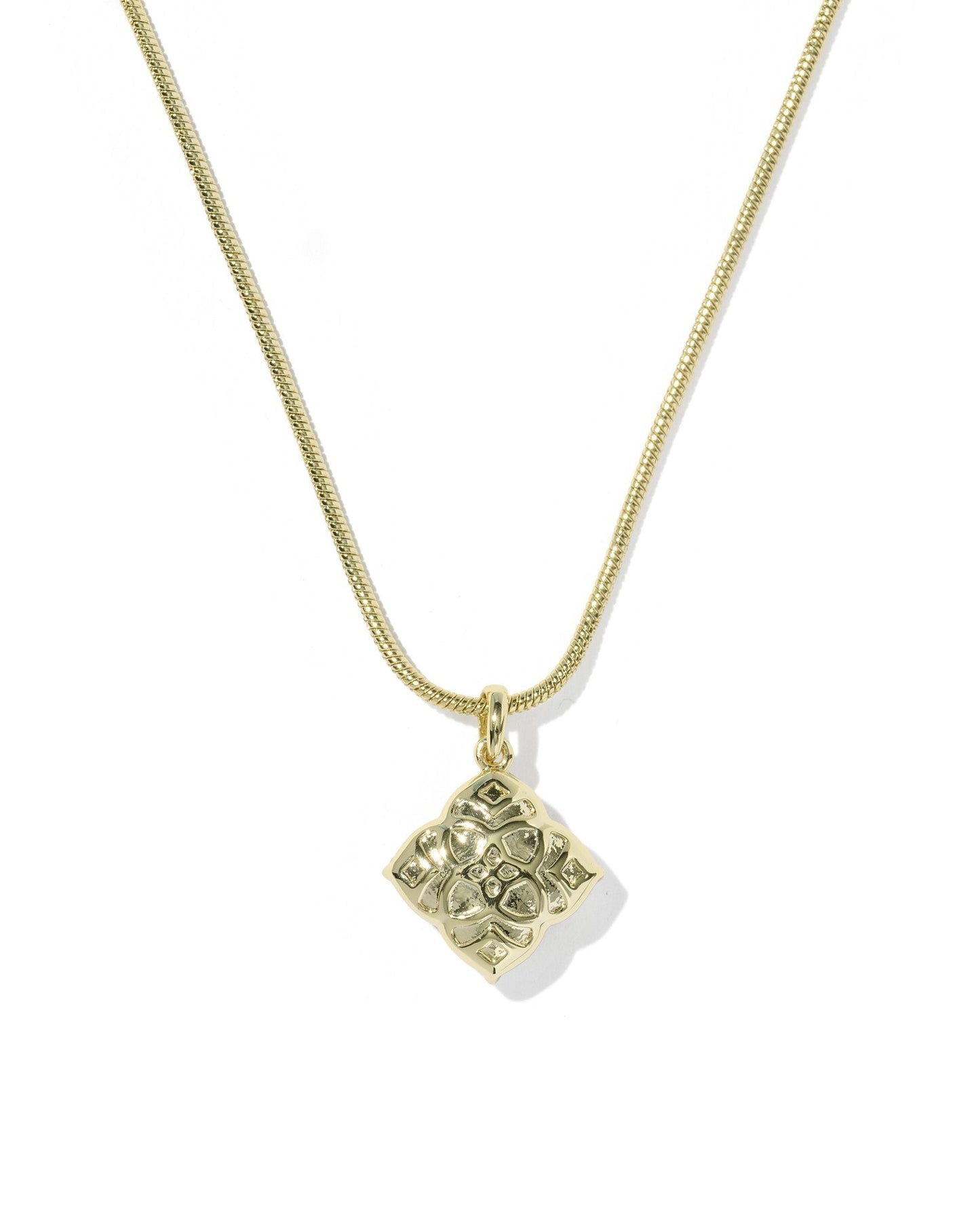 KS DIRA PEARL SHORT PENDANT NECKLACE GOLD
