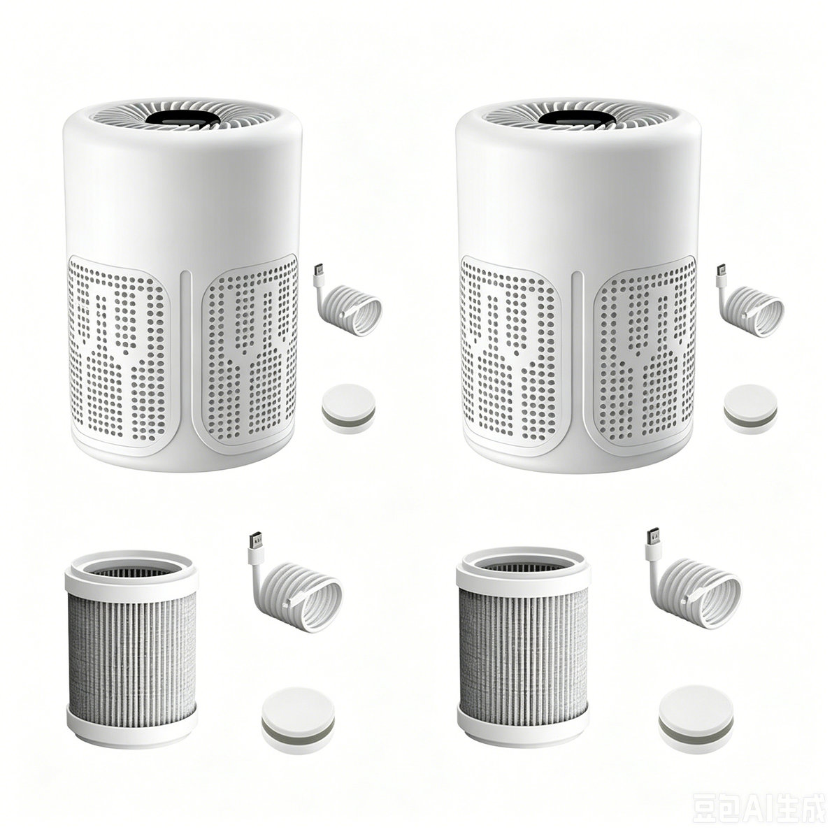🌬️ 60% OFF NOW💧! 🔥 Compact home air purifier – 2026 bestseller – Quiet, energy-efficient, and perfect for allergy sufferers, dust, and pet hair 🏠