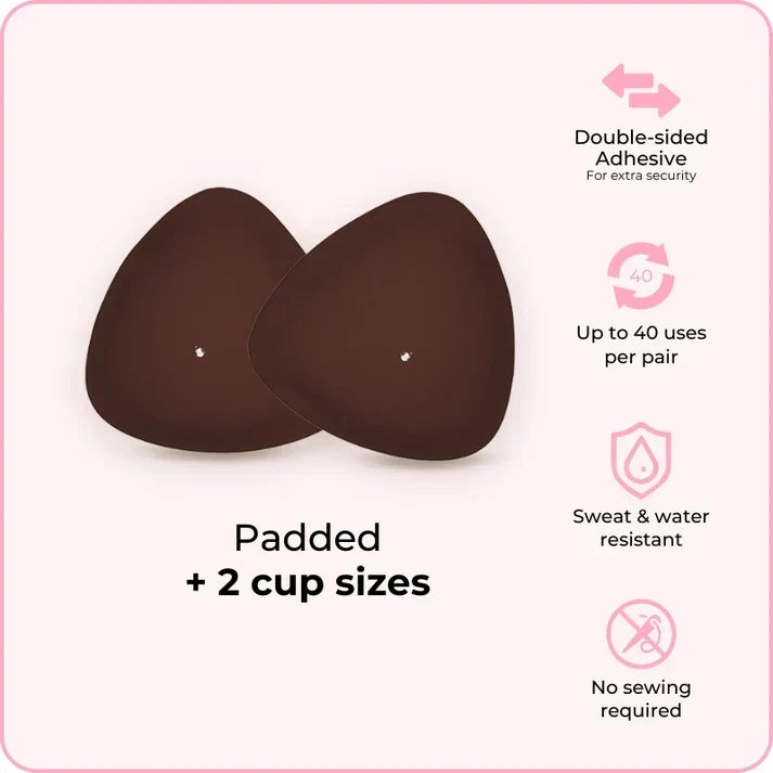 🔥 BUY 1 GET 1 FREE! ✨ Invisible Lift Bra Inserts 💖 Instant Lift, No Nipple Slips & Perfect for Low-Cut Tops