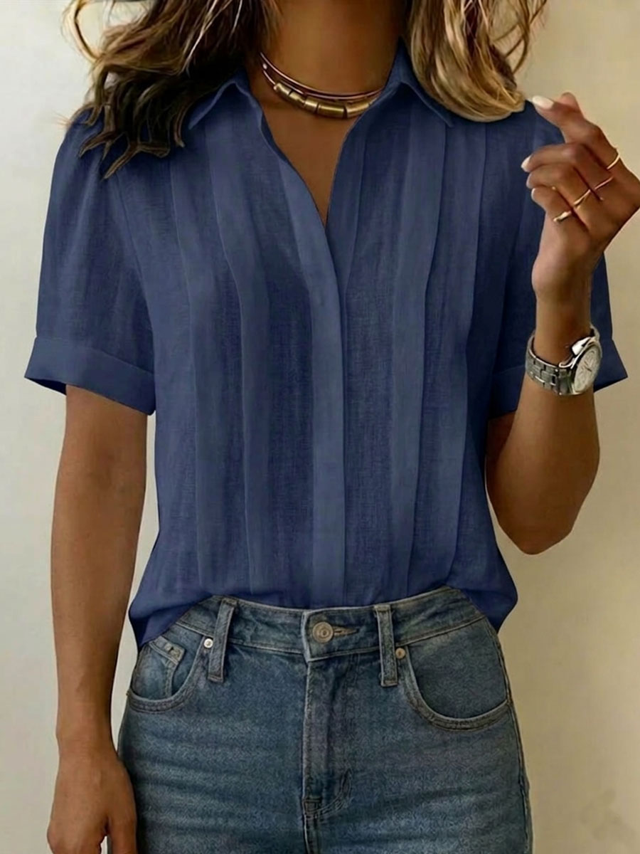 Ionea - Short Sleeve Button Shirt