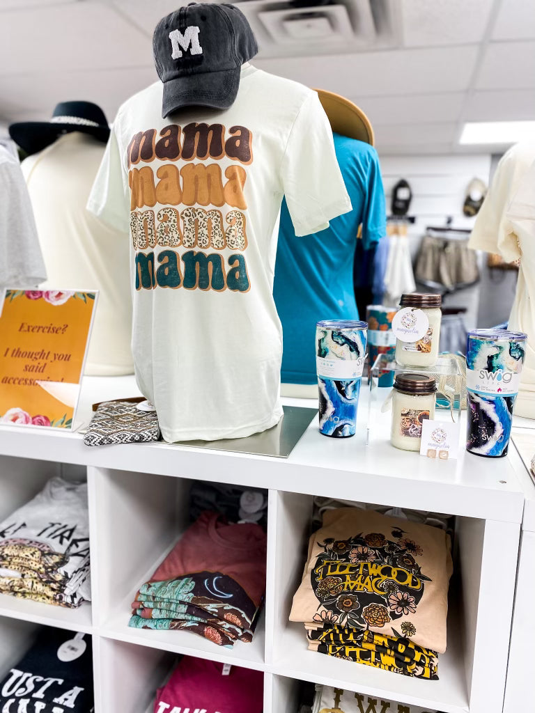 Citron Earth Tone Mama Graphic Tee