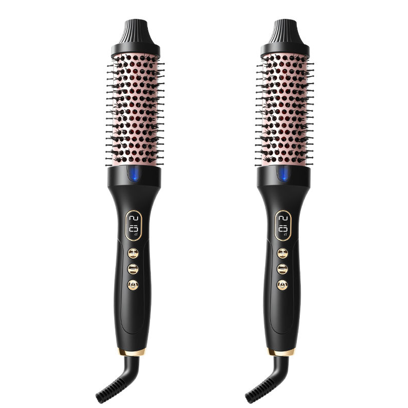 Protective Heated Comb – Gentle Curls Without Damage