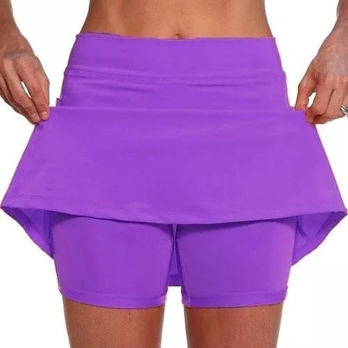 🌞 50%OFF TODAY ONLY! 🏃♀️ Anti-Chafing Active Skort ✨ Built-In Shorts, Ultra-Soft Comfort & Move Freely All Day