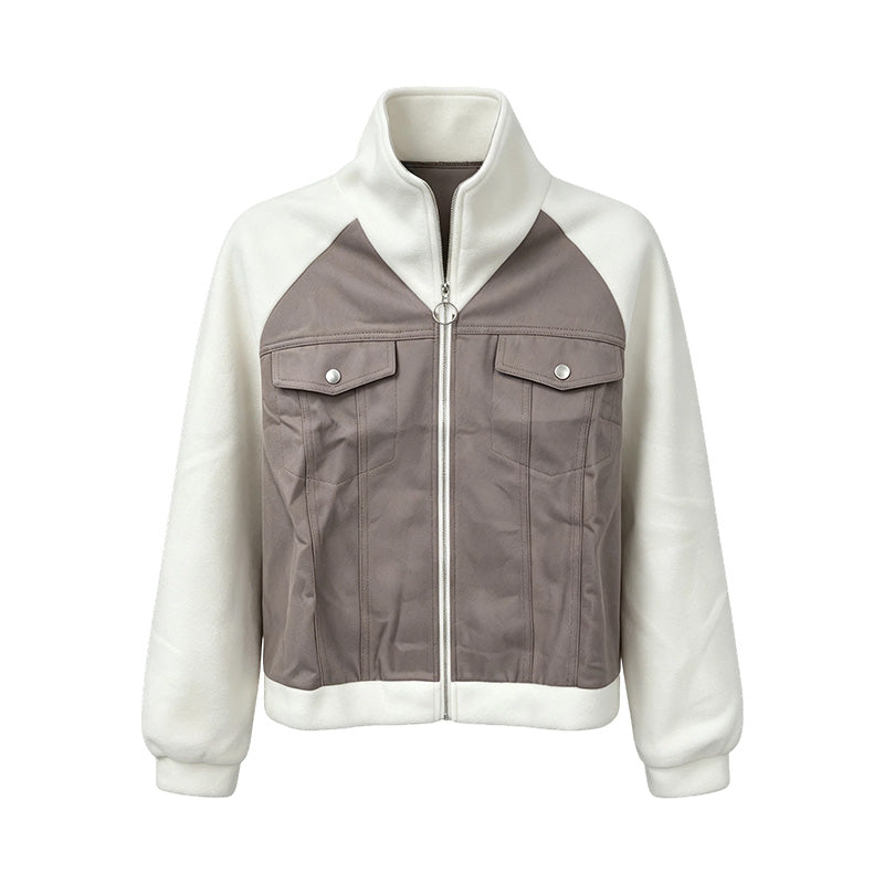 🎁New Arrivals 50% OFF💥Women's Creative Denim Splicing Jacket 🧥 – Edgy Streetwear for Daily Cool Looks