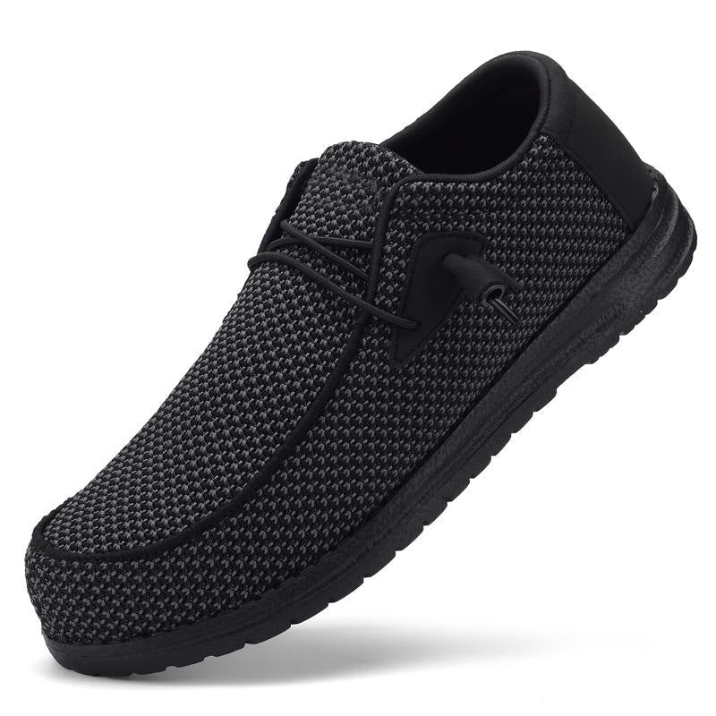 🥾 50% OFF NOW! 🛡️ Slip-On Steel Toe Safety Loafers – Ultralight 0.7lb, ASTM Certified & Casual Comfort 💪