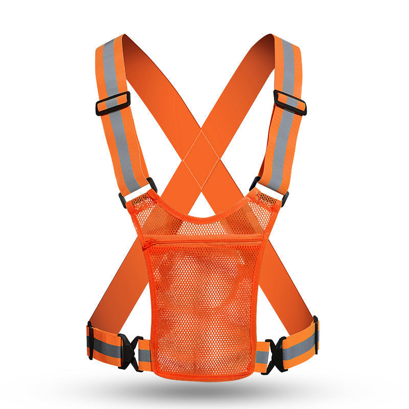 π¦Ίβ¨ High-Visibility Reflective Vest β Practical Pocket, Comfortable Fit, and Total Safety for Day and Night Running ππββοΈ