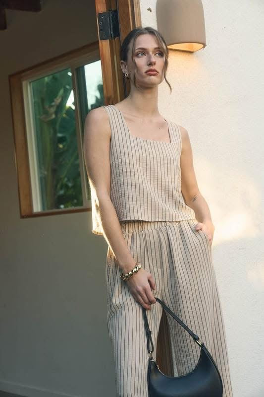 Shoreline Neutral 2PC Stripe Set