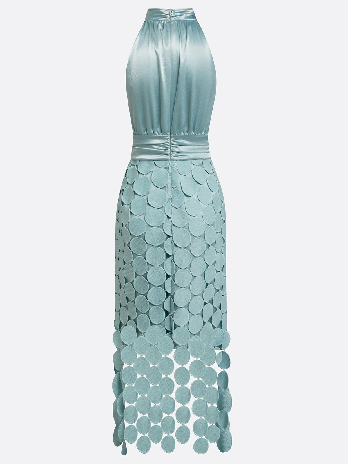 Kateline - Luxe Halter Midi Dress