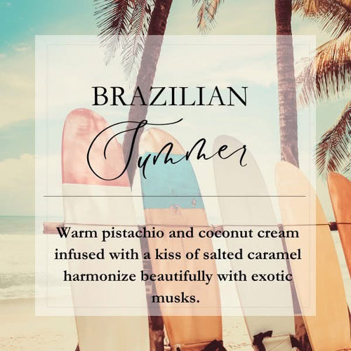 Brazilian Summer 16oz Mason Jar Soy Candles