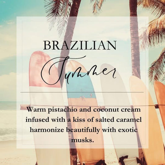 Brazilian Summer 16oz Mason Jar Soy Candles