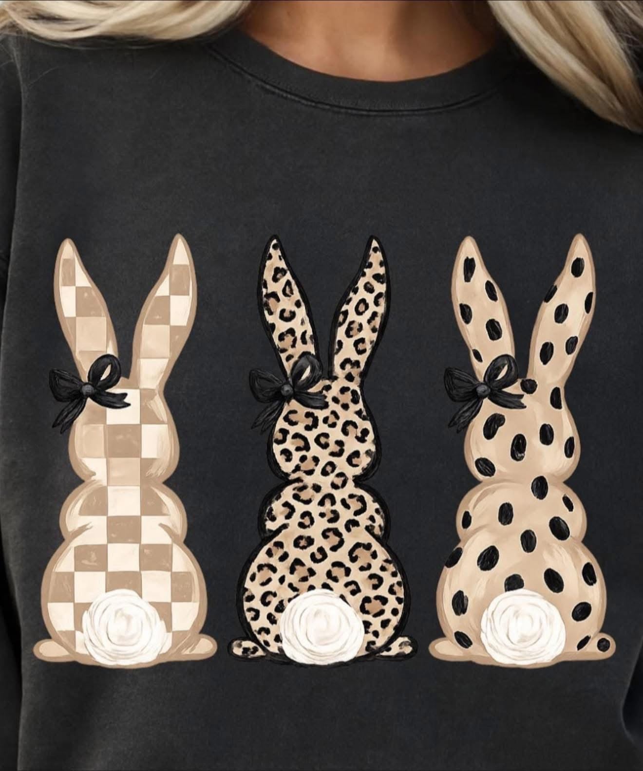 Comfort Colors Neutral Bunny Tee