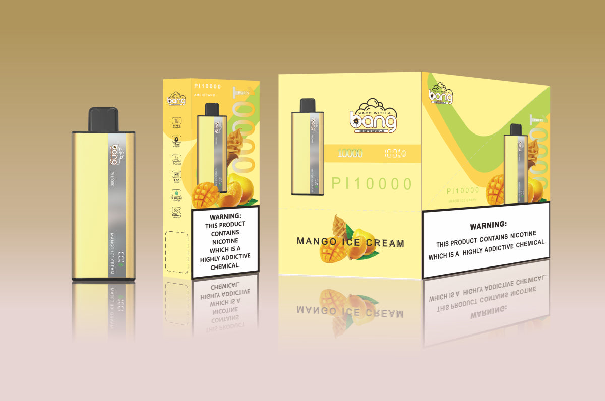 Bang PI10000 Puffs Original Edition LED Display Disposable Vape