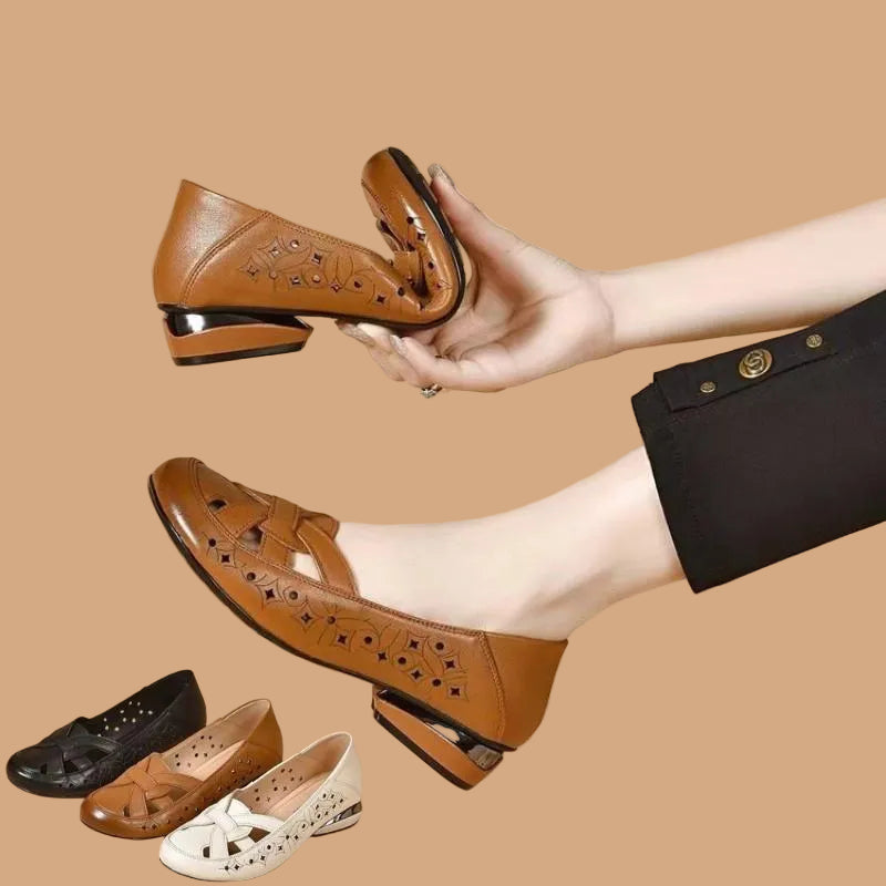 Noemi - Cutout Comfort Flats