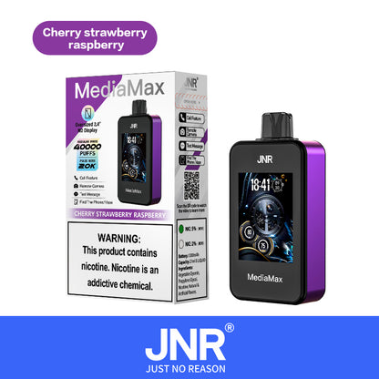 JNR Media Max 40000 40K Puffs Original Intelligent Disposable Vape