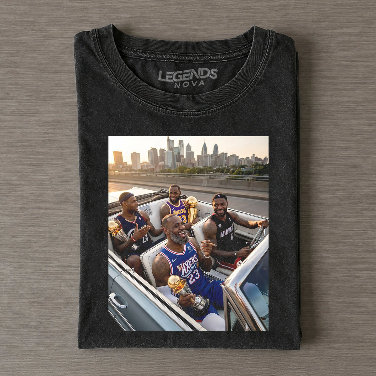 LeBron James’s Four Careers Tee
