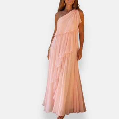 Heloisia - Luxe One-Shoulder Evening Gown