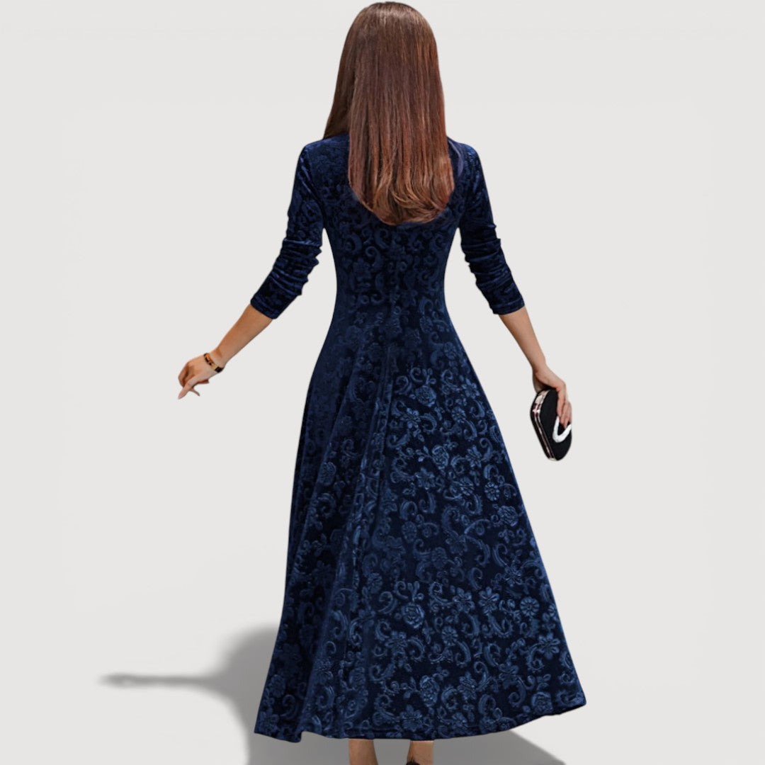 Orliya - Luxe Soft-Touch Evening Dress