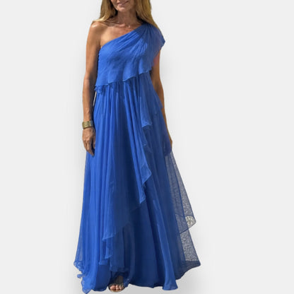 Heloisia - Luxe One-Shoulder Evening Gown