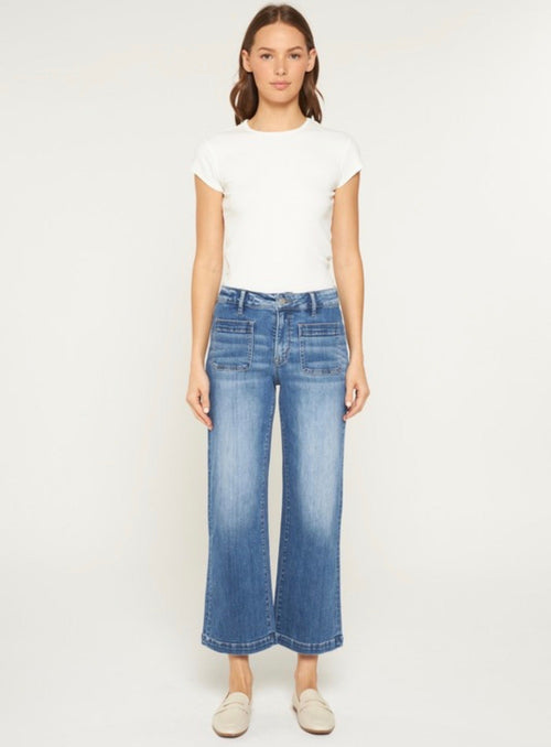 MICA Patch Pocket Crop Denim Jean