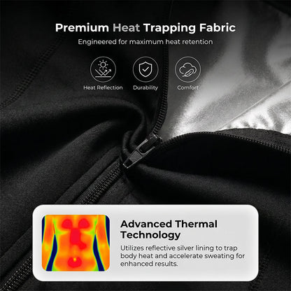 🏃‍♂️ Men's Waist Trainer Sweat Belt – Compression, Trimmer, Sauna Effect ✨