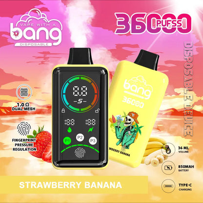 Bang 36000 Power Advanced Fingerprint Power Regulation 36K Puffs Disposable Vape