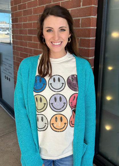 Comfort Colors Short Sleeve Bright Smiley Tee